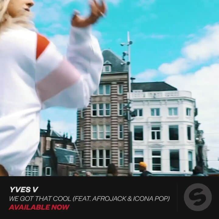 のインスタグラム：「WOW! 😍 What do you think about this awesome #dancevideo on @yves_v's 'We Got That Cool' (feat. @afrojack & @iconapop)? We like it a lot, @tigervita! 🎥 @outseenamsterdam #yvesv #afrojack #iconapop #wegotthatcool #dancer #inspiration #spinninrecords #outnow」