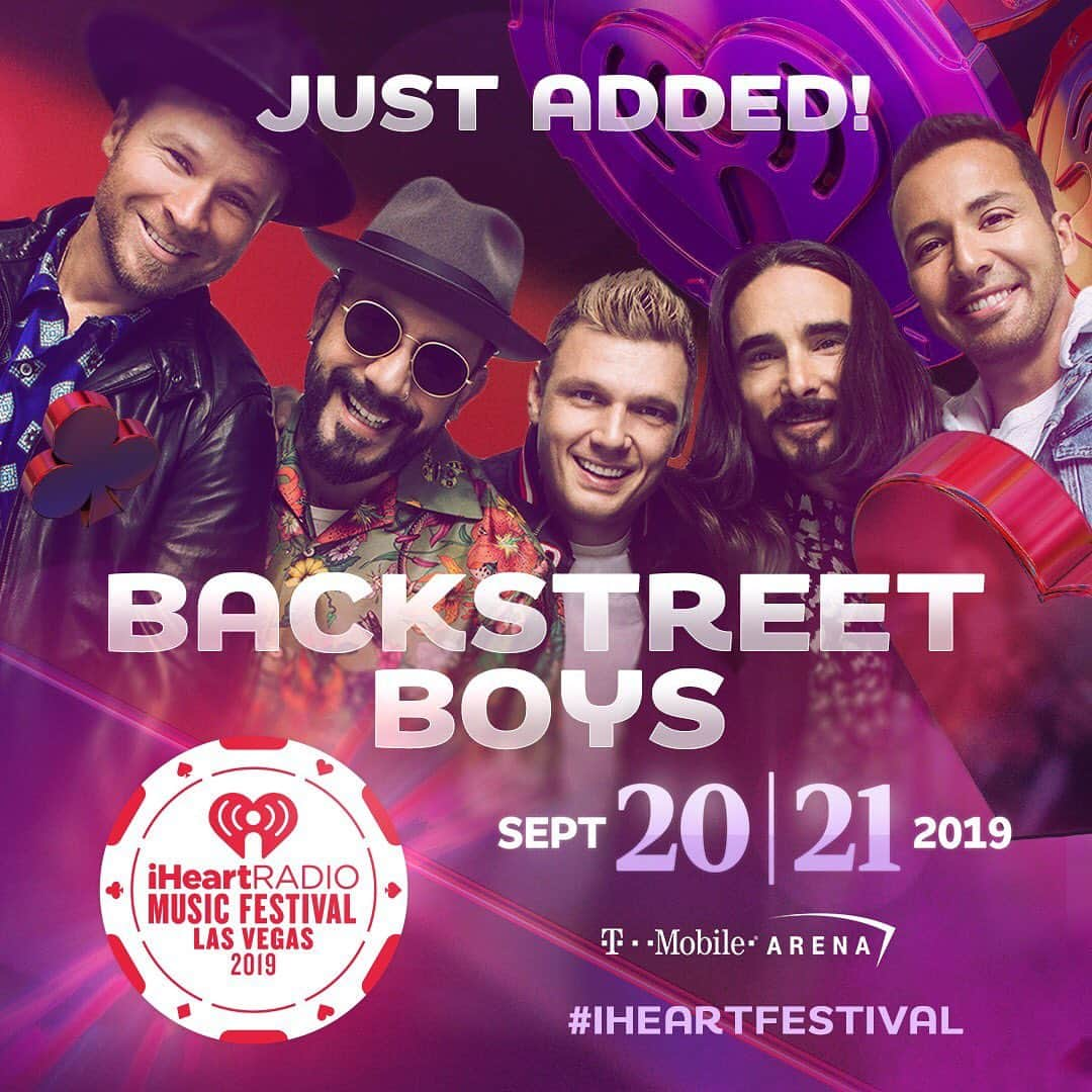 backstreetboysさんのインスタグラム写真 - (backstreetboysInstagram)「Secret’s out... we are ecstatic to be back in Vegas September 20th for the @iHeartRadio Music Festival! Tickets are on sale now! #iHeartFestival」7月18日 22時16分 - backstreetboys