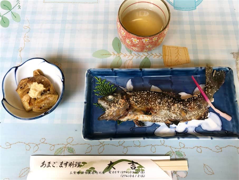 遊海 Yuumiさんのインスタグラム写真 - (遊海 YuumiInstagram)「夏休みがもう直ぐですね！ 今年の夏は何しますか？ 私はこの夏は三重県美杉に行きアマゴを釣っていただきました☀️ summer holiday is coming. Whats your summer plan ? I went to Mie Prefecture Misugi for relax a month ago. Catching river fish (amago) and had lunch in the woods ❤️🌿🇯🇵 @inaka_tourism @visitmie @misugi_resort #inaka #inakatourism #misugi #misugiresort #mie #三重県 #田舎ツーリズム #アマゴ #夏休み #夏 #自然 #山  #美杉 #visitmie #mieprefecture #nature #thankyounature #yuumitravel」7月19日 9時15分 - yuumi_kato