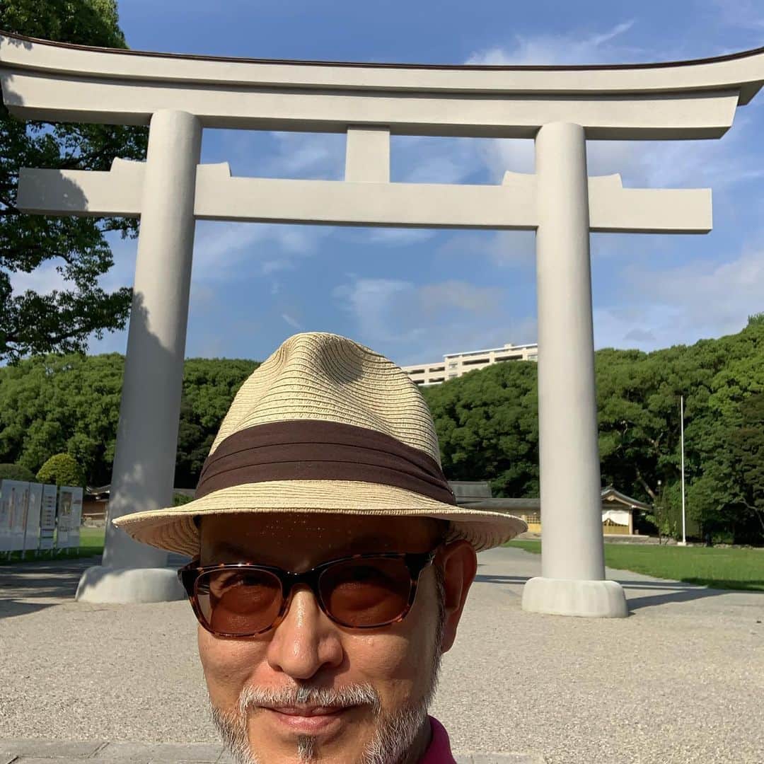 安倍宏行さんのインスタグラム写真 - (安倍宏行Instagram)「#護国神社 #博多 #誰もいなかった」7月19日 7時51分 - higeabe