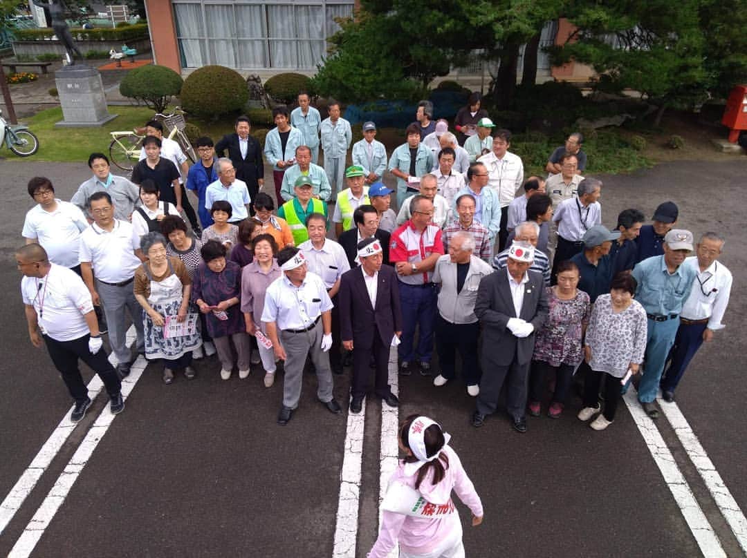 森まさこさんのインスタグラム写真 - (森まさこInstagram)「立子山飯野学習センターから出発です！  #福島を守るのは森まさこ」7月19日 8時16分 - mori_masako_