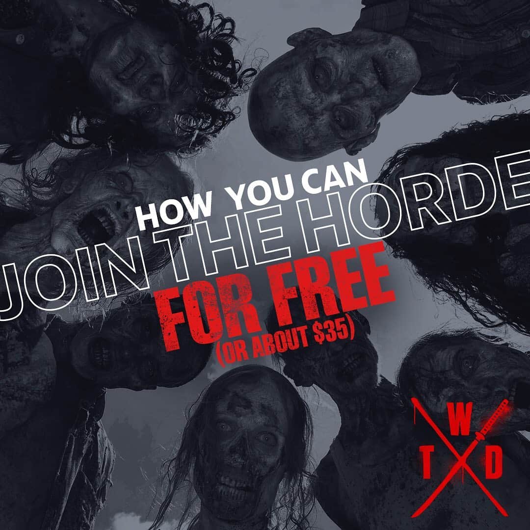 The Walking Deadさんのインスタグラム写真 - (The Walking DeadInstagram)「It doesn’t take much to walker-fy yourself for the #TWDHorde. Swipe through to see some of the easy ways to transform into a #TWD walker. #SDCC」7月19日 8時17分 - amcthewalkingdead