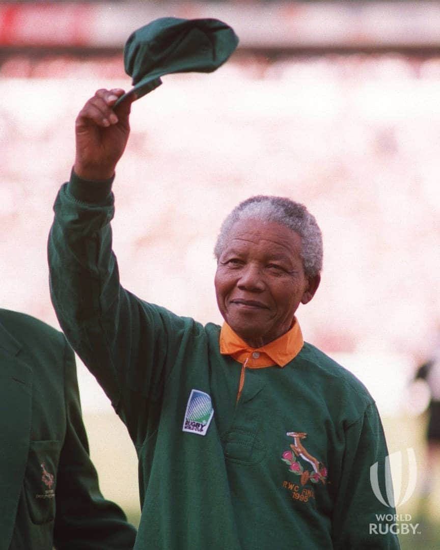 ラグビーリーグ・ワールドカップさんのインスタグラム写真 - (ラグビーリーグ・ワールドカップInstagram)「"A winner is a dreamer who never gives up." #MandelaDay」7月19日 0時15分 - rugbyworldcup