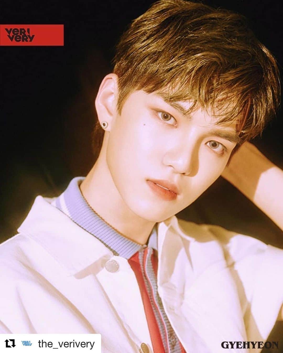 Jellyfish Entertainmentさんのインスタグラム写真 - (Jellyfish EntertainmentInstagram)「#Repost @the_verivery with @get_repost ・・・ . VERIVERY 1st SINGLE ALBUM [VERI-CHILL] . OFFICIAL PHOTO #계현 #GYEHYEON CHILL VER. . #베리베리 #VERIVERY #VRVR #VERI_CHILL #TagTagTag #20190731_6PM」7月19日 0時15分 - jellyfish_stagram