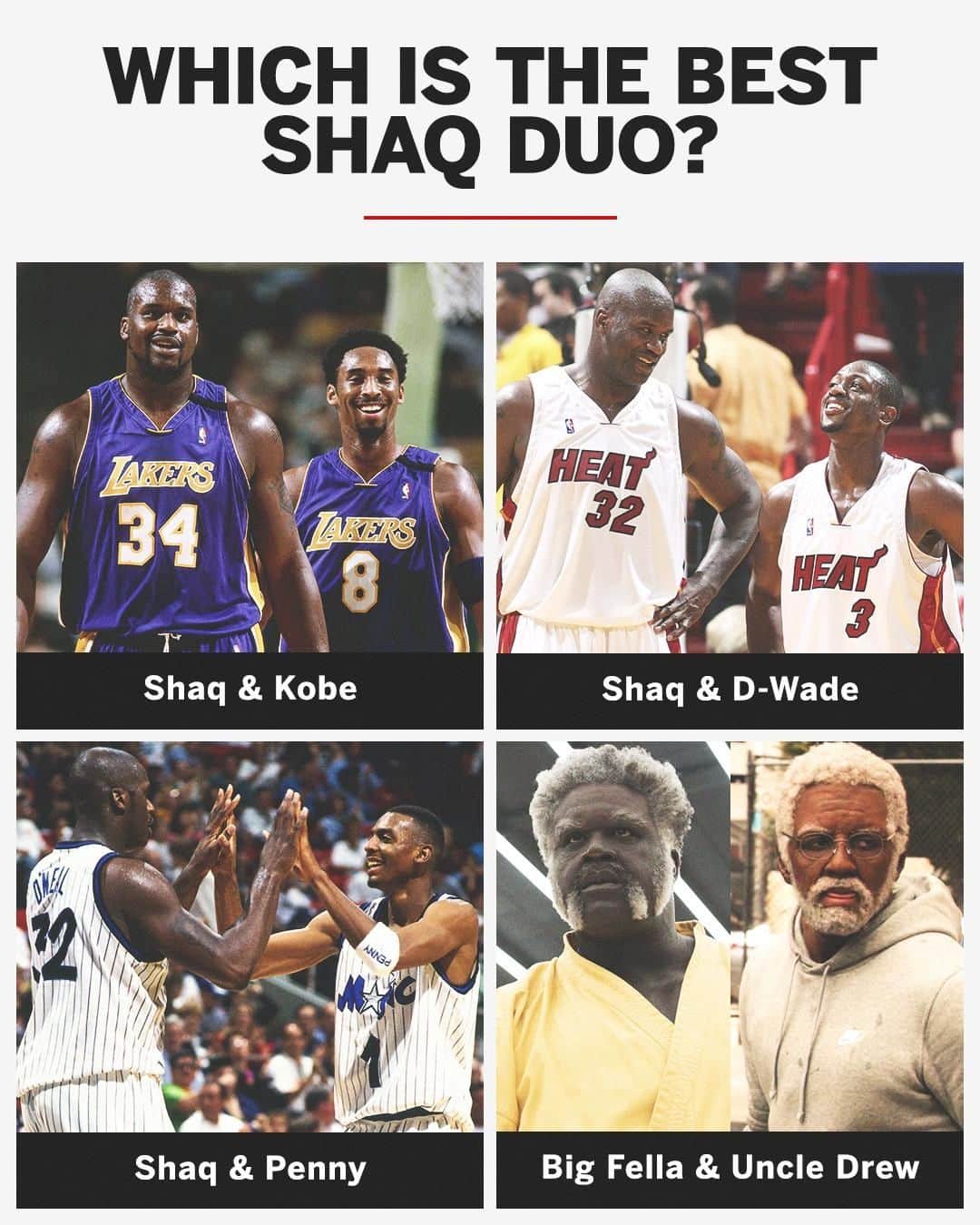 espnさんのインスタグラム写真 - (espnInstagram)「@shaq was part of some iconic NBA duos 🔥🔥」7月19日 0時50分 - espn