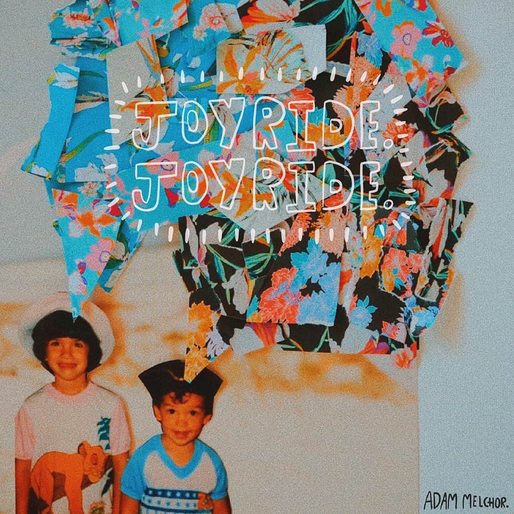 のインスタグラム：「New @adammelchor song Joyride out today. Adam and I wrote this in my living room the first time we met and he’s become one of my favorite people to write with. Also featuring my old friend @rickofgibraltar on trumpet.」