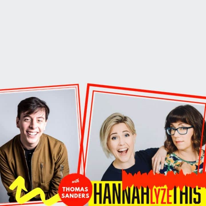 ハナー・ハートのインスタグラム：「Let's talk about heartbreak! 💔 Beautiful baby man @thomassanders stops by #HannahlyzeThis and the world gets just a little bit better. 🎧 Listen Now 🎧」