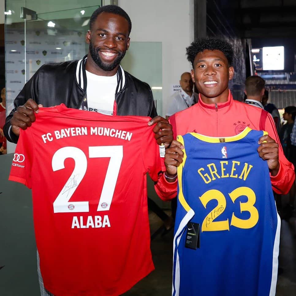 バイエルン・ミュンヘンさんのインスタグラム写真 - (バイエルン・ミュンヘンInstagram)「What‘s up, @money23green! ✌️ #MiaSanMia #FCBayern #AudiFCBTour #draymondgreen #DavidAlaba #ICC2019 @da_27」7月19日 2時37分 - fcbayern