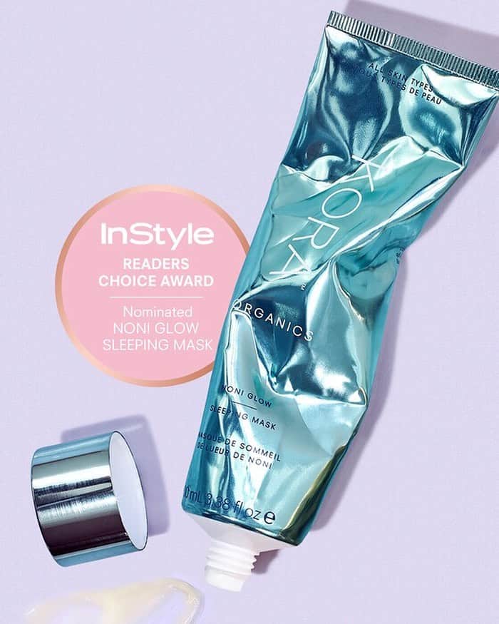 KORA Organicsさんのインスタグラム写真 - (KORA OrganicsInstagram)「Our Noni Glow Sleeping Mask has been nominated for @instylemagazine’s 💖 third annual Readers’ Choice Awards’ for “Best Face Mask.” ✨ Visit our link in bio to vote for the ultra-hydrating and calming face mask! 🦋 #NoniGlow #MindBodySkin #KORAOrganics」7月19日 2時51分 - koraorganics