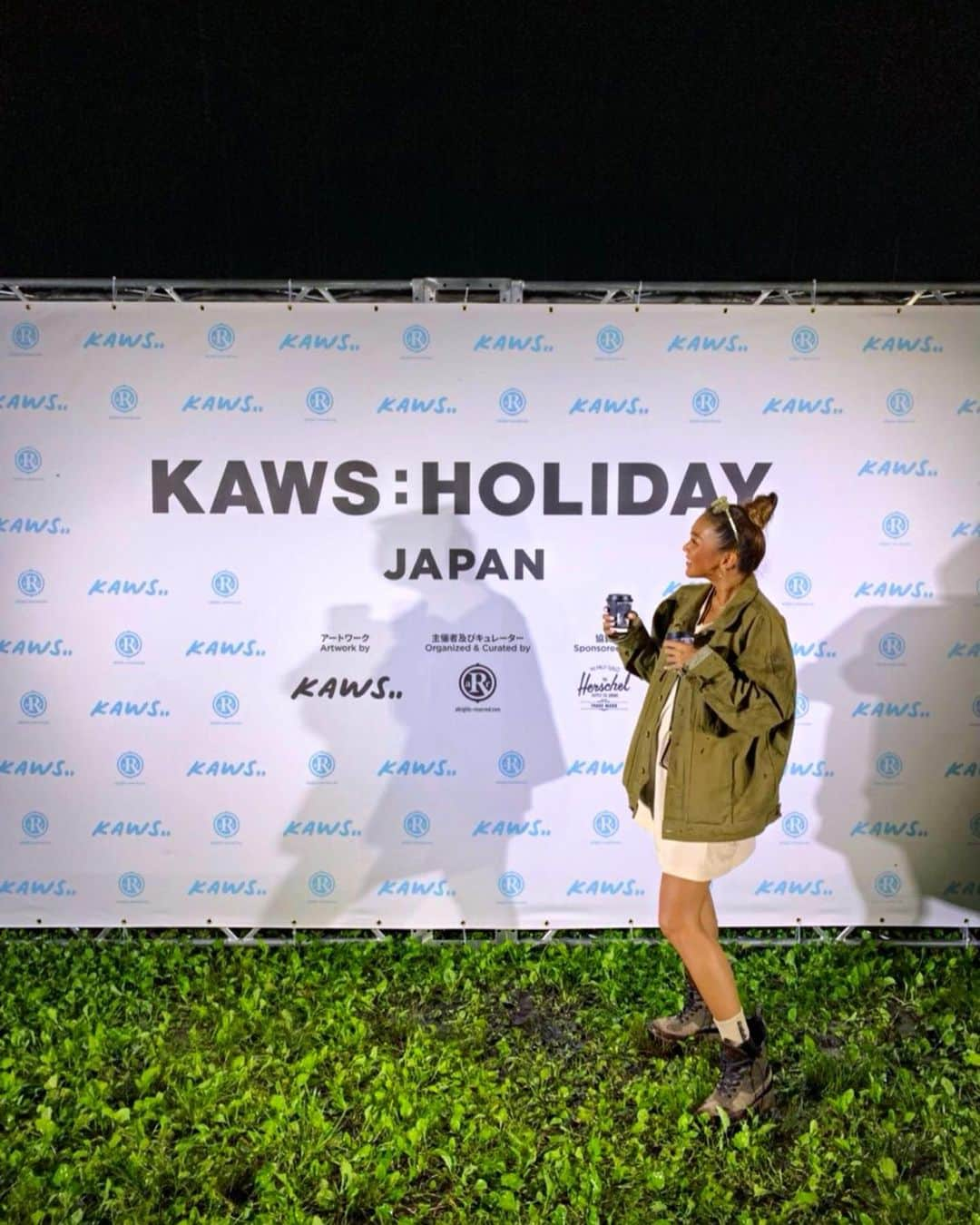 菅又菜摘（ナツ）さんのインスタグラム写真 - (菅又菜摘（ナツ）Instagram)「#✖️✖️ #kaws #kawsholiday #mtfuji #japan  #kawsholidayjapan #herschelsupply #kogenatsu #焦げNATSU #こげなつ」7月19日 3時25分 - kogenatsu920