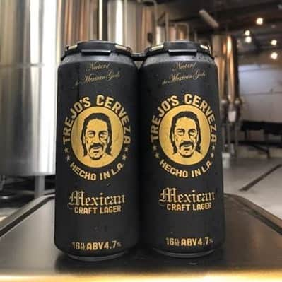 ダニー・トレホさんのインスタグラム写真 - (ダニー・トレホInstagram)「Born in Mexico. Brewed in LA. And now ships nationally! Check out the link in our bio to purchase your own four pack of Trejo’s Cerveza from @craftbeerkings Also available in most SoCal Total Wine & More and Whole Foods Market locations! *link in bio* . . . #trejoscerveza #cerveza #mexicanlager #trejosbeer #lincolnbeercompany #craftbeerkings」7月19日 3時42分 - officialdannytrejo