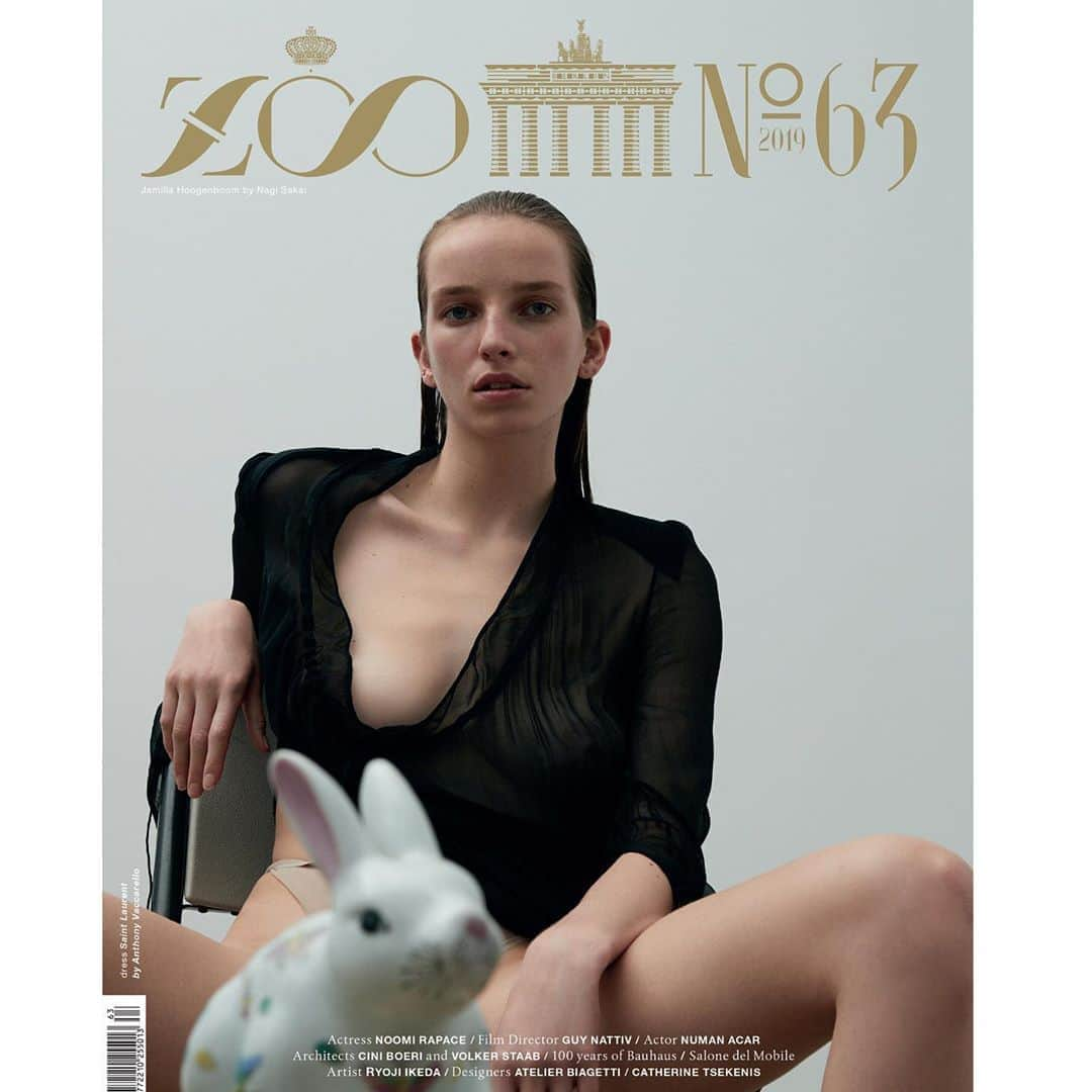 ZOO Magazineさんのインスタグラム写真 - (ZOO MagazineInstagram)「Jamilla Hoogenboom on the cover of our summer issue #63, photographed by Nagi Sakai and styled by Ye Young Kim ♚ ⁣⠀ ⁣⠀ ZOO Magazine No. 63 - Summer Issue⁣⠀ ___⁣⠀ #zoomagazine #nagisakai #yeyoungkim #summerissue #fashion #photographer #jamillahoogenboom #style #instafashion #magazine #photography #editorial #model #beauty #cover #saintlaurent #anthonyvaccarello」7月19日 4時06分 - zoomagazine