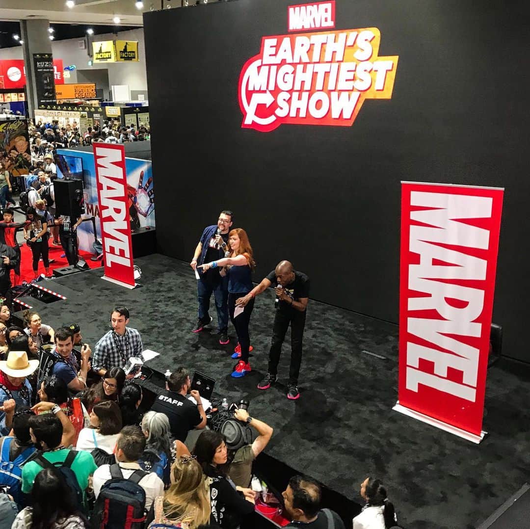 Marvel Entertainmentさんのインスタグラム写真 - (Marvel EntertainmentInstagram)「#EarthsMightiestShow magic, live from San Diego! Make sure you’re watching all the action on our livestream at Marvel.com/SDCC2019 #MarvelSDCC」7月19日 5時22分 - marvel