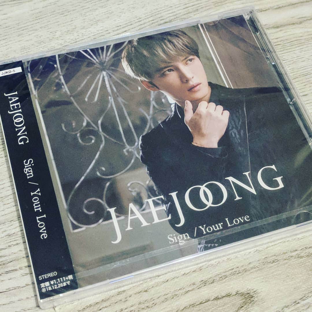 のインスタグラム：「アツロウさんに ジェジュンのCDまで頂いたのに 写真撮るの忘れた笑！💦 #ジェジュン　#jaejoong」