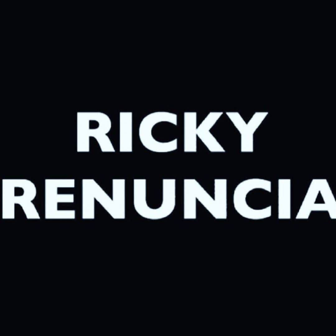 アマウリー・ノラスコさんのインスタグラム写真 - (アマウリー・ノラスコInstagram)「El pueblo no te quiere... #RickyRenuncia 🇵🇷」7月19日 17時36分 - amaurynolasco