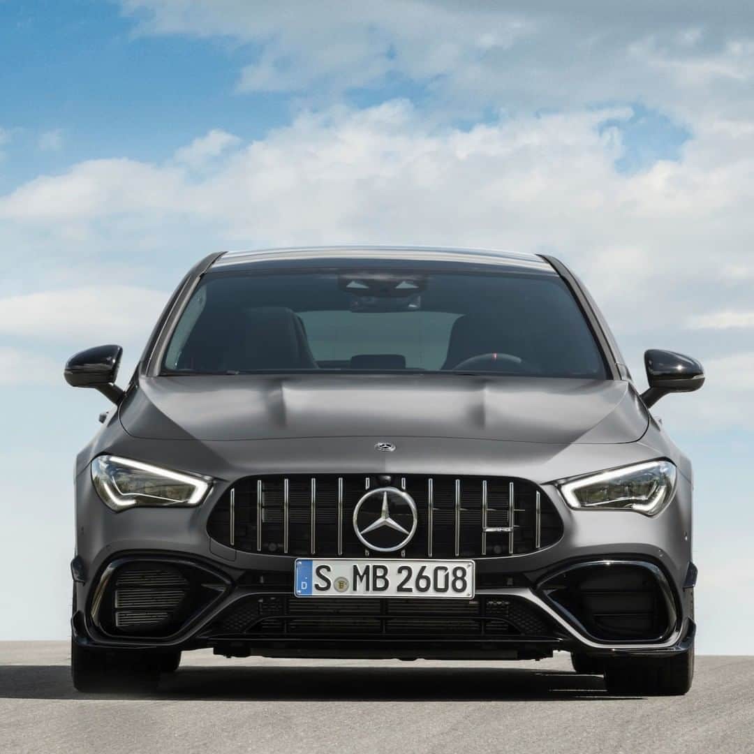 Mercedes AMGさんのインスタグラム写真 - (Mercedes AMGInstagram)「[Fuel consumption combined: 8.4-8.2 l/100km | CO2 emissions combined: 191-188 g/km]  The exterior of the new Mercedes-AMG CLA 45 S 4MATIC+ Shooting Brake makes no effort to disguise the vehicle's rich sports car genes. Its muscular shoulders and aggressive styling perfectly accentuate its bold demeanor.  #MercedesAMG #DrivingPerformance #CLA45 #ShootingBrake」7月19日 18時00分 - mercedesamg