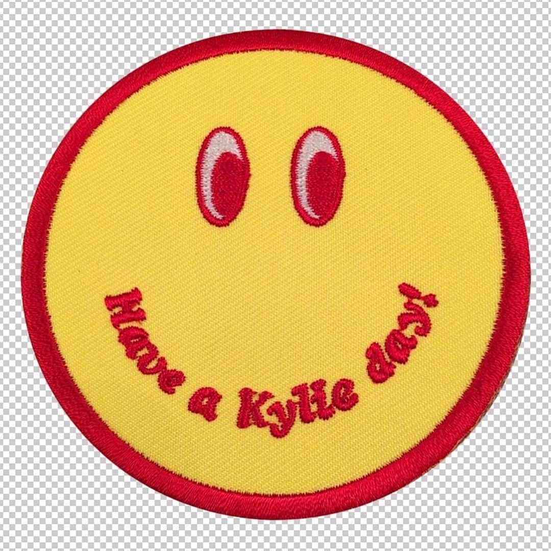 カイリー・ミノーグさんのインスタグラム写真 - (カイリー・ミノーグInstagram)「🤪#Repost @tonyhung.studio ・・・ ‘Have a Kylie day!’ 😎 Sewn patch design, as part of a complete merchandise line for @kylieminogue’s pop-up store in London’s Royal Albert Hall, 2016. ~ #kylieminogue #stepbackintime #tonyhung #selectedwork #merch」7月19日 18時12分 - kylieminogue