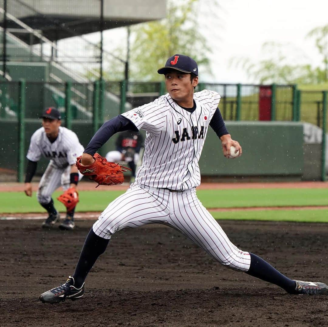 侍ジャパンさんのインスタグラム写真 - (侍ジャパンInstagram)「⠀ 第43回 日米大学野球選手権大会 第3戦 日本 0 - 2 アメリカ  1安打完封負けを喫し対戦成績は1勝2敗😢 優勝に向けて1敗も許されない状況に💦  #侍ジャパン #大学代表 #日米大学野球 #絆スタジアム #森下暢仁 #明治大学 #柳町達 #慶應義塾大学 #佐藤隼輔 #筑波大学」7月19日 18時18分 - samuraijapan_official