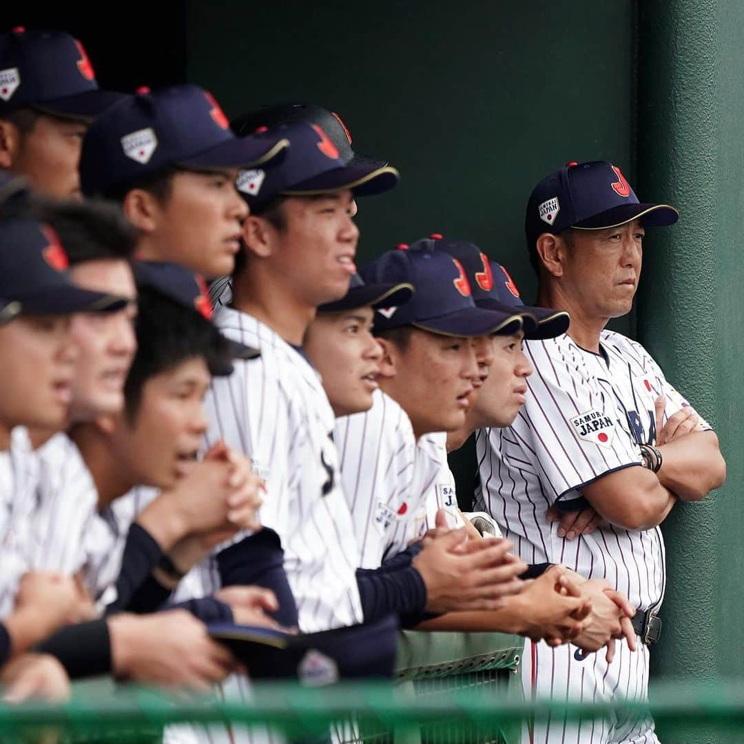 侍ジャパンさんのインスタグラム写真 - (侍ジャパンInstagram)「⠀ 第43回 日米大学野球選手権大会 第3戦 日本 0 - 2 アメリカ  1安打完封負けを喫し対戦成績は1勝2敗😢 優勝に向けて1敗も許されない状況に💦  #侍ジャパン #大学代表 #日米大学野球 #絆スタジアム #森下暢仁 #明治大学 #柳町達 #慶應義塾大学 #佐藤隼輔 #筑波大学」7月19日 18時18分 - samuraijapan_official