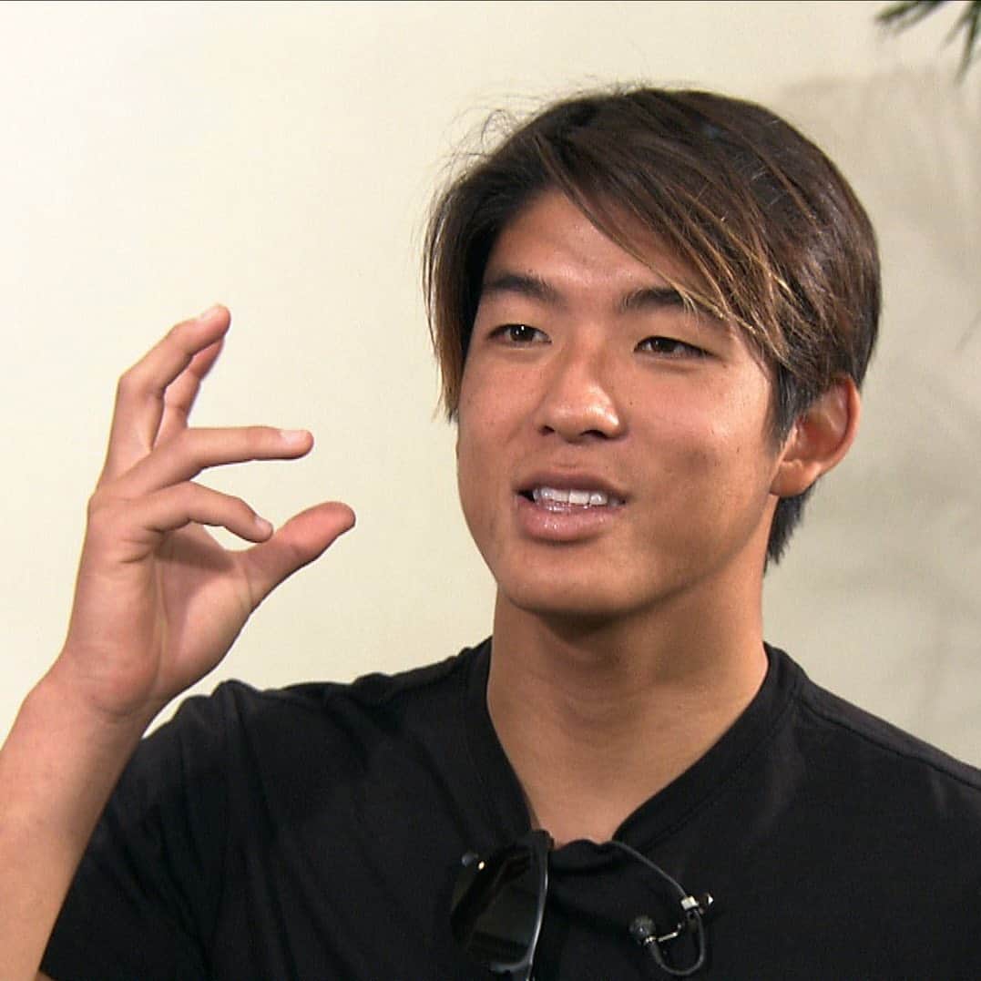 日本テレビ「POWERフレーズ」のインスタグラム：「#サーフィン ＃五十嵐カノア 選手の実現したい夢  厳しいプロの世界で戦う五十嵐選手。 現在の目標は、最高峰のカテゴリー・チャンピオンシップツアーの総合優勝！ そしてもう一つは #東京オリンピック での金メダル獲得！ 表彰台の真ん中で、応援してくれたみんなの前で、“金メダルを噛んで見せる”のが夢なんだとか。  五十嵐選手の後編は、 21日（日）夜6:55～」