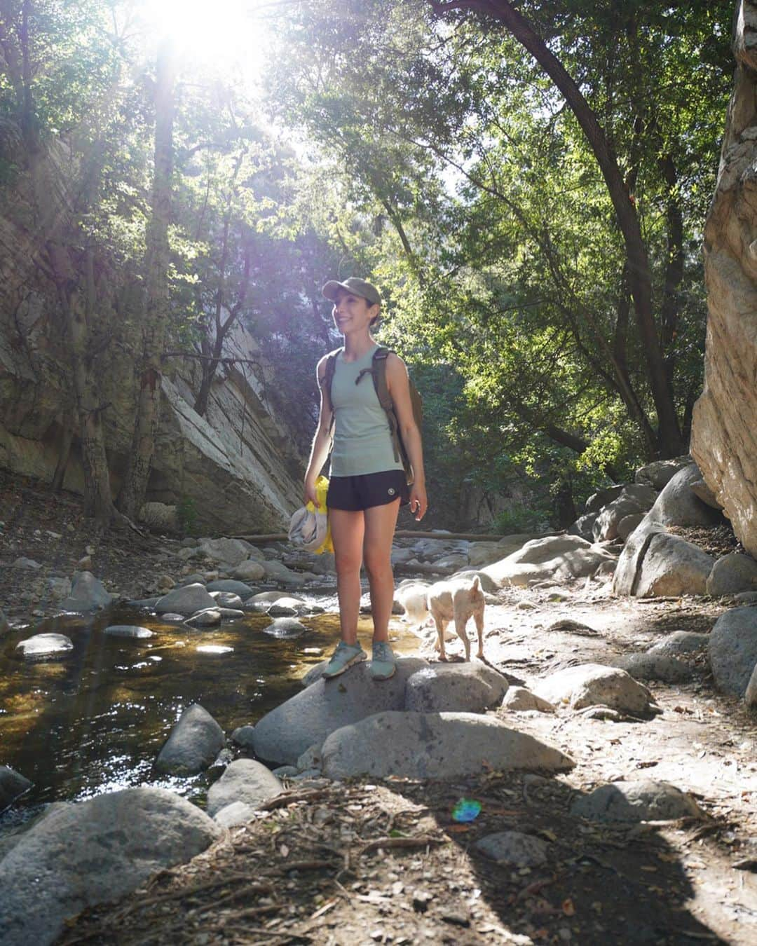 メリル・デイヴィスさんのインスタグラム写真 - (メリル・デイヴィスInstagram)「Getting outside and reconnecting with the natural world has always been hugely important to me. Since Fedor and I moved part time to L.A. a little over a year ago, escaping the hustle and bustle of the city is even more critical to our sense of peace and serenity. Today, we decided to adventure to one of our favorite places: Switzer Falls Trail! We’ve found that we don’t have to go far to find our own version of #backcountry and this one is just about 30 minutes from our house! Where do you go to find peace? How do you #FindYourBackcountry? --- This month, I’m excited to be partnering with @backcountry to keep encouraging you to get outside and try something new!! Check out the link in my bio for their recently launched Apparel Collection and use code MERYL15 for 15% off your first purchase at Backcountry.com! Exclusions apply. #sponsored」7月19日 10時24分 - meryledavis