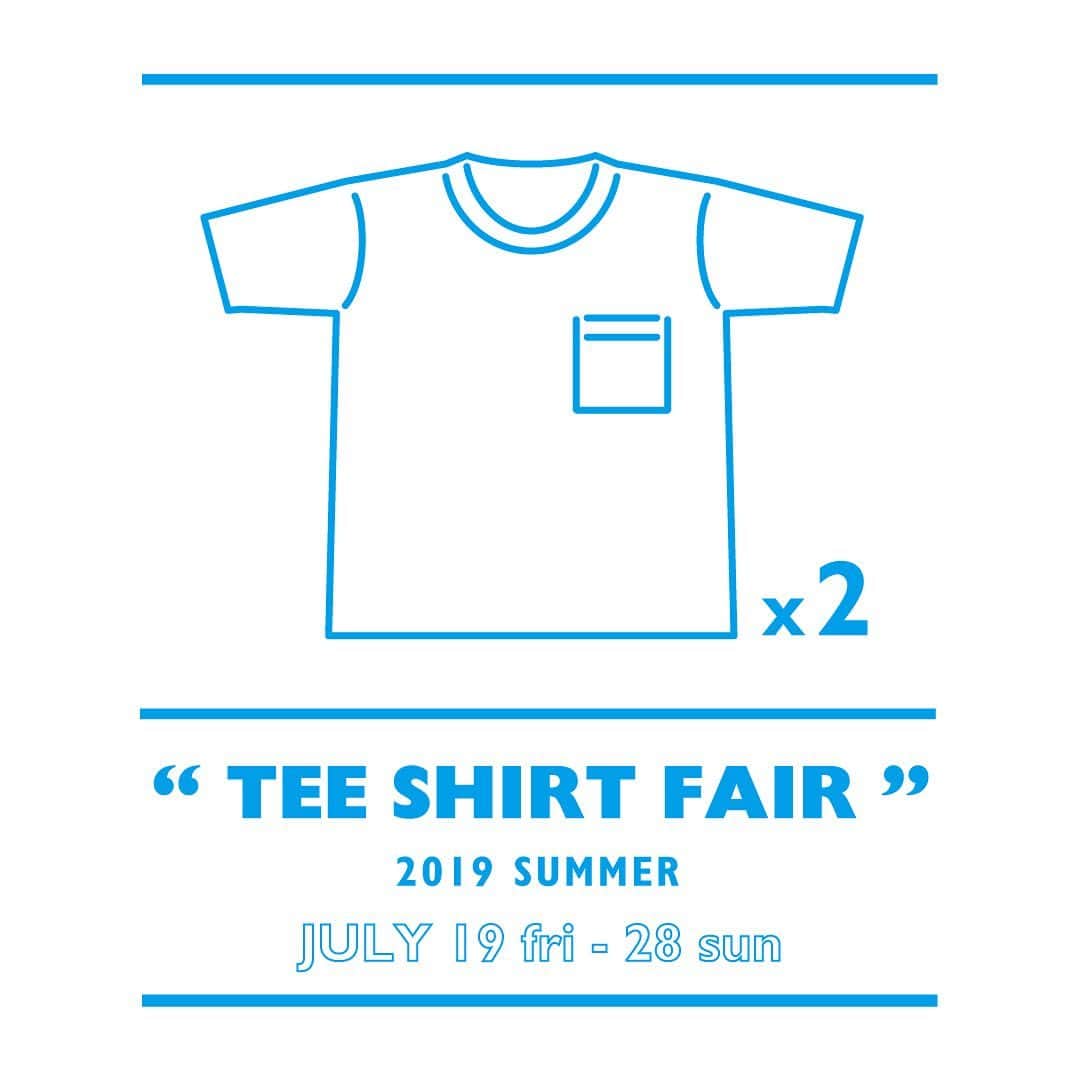のインスタグラム：「7月19日（金）～28日（日）の期間、「T-shirt FAIR -2019 SUMMER-」 を開催!! 期間中に対象のＴシャツを2枚以上お買上げの方に先着順でナイロントートバッグをプレゼントします。（＊ノベルティは無くなり次第終了。） 豊富なバリエーションのTシャツが揃っています。 是非この機会にご来店ください。  開催店舗：ビショップ全店舗（アウトレット店舗、ZOZOTOWN、アイルミネ、マルイWEBを除く）ビショップ ONLINE STOREでも開催いたします。 (＊セール品は対象外です。対象アイテムにつきましては、店舗スタッフにお気軽にお尋ねください。) #tshirt #fair #19ss #bshop #bshop_official」