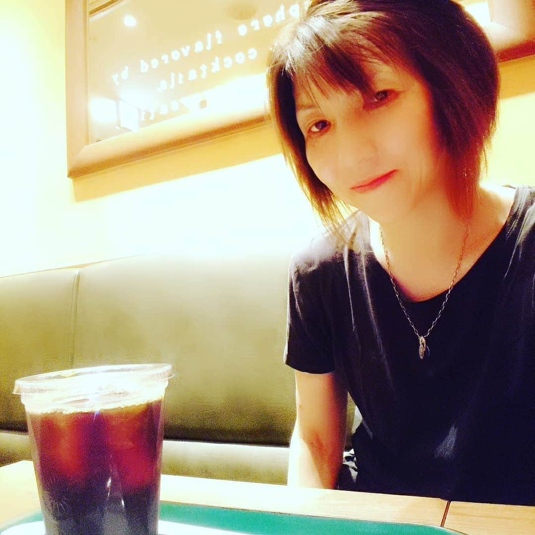 KAORUさんのインスタグラム写真 - (KAORUInstagram)「計画的ひとり時間(*^^*) 出発には全然早かったけどどうしても欲しくて。  あと少し♪  #Marvelouspro #ひとり時間 #大事な時間 #パスタ #アイスコーヒー」7月19日 10時57分 - yukisaku_88