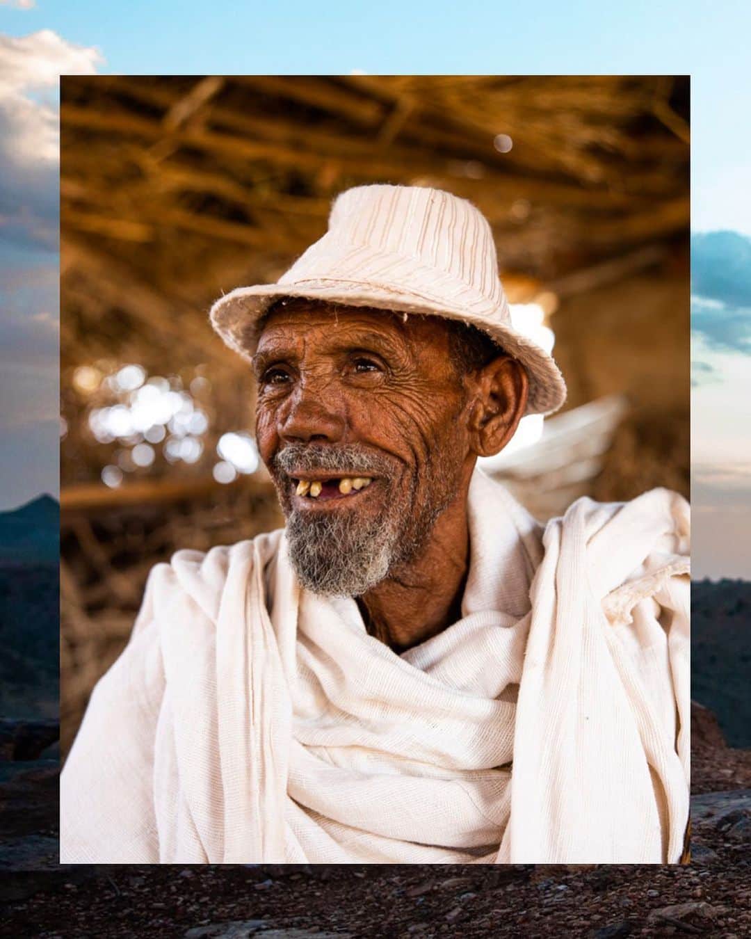 Cubby Grahamのインスタグラム：「74-year-old Tadese is one of the kindest and most lovable people you’ll ever meet. ⠀ He shared about the change he’s seen in his community since receiving clean water two and a half years ago. ⠀ “We have transitioned from the darkest life to the brightest life,” he told us. “We won the lottery.”‬ ⠀ #charitywaterethiopia」