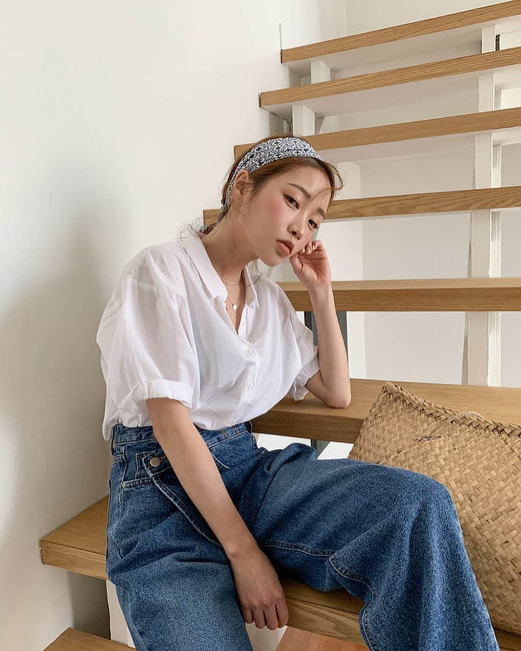 Official STYLENANDAさんのインスタグラム写真 - (Official STYLENANDAInstagram)「Today 8% sale 😊💙 m.stylenanda.com - #stylenanda #newarrivals」7月19日 11時52分 - houseof3ce