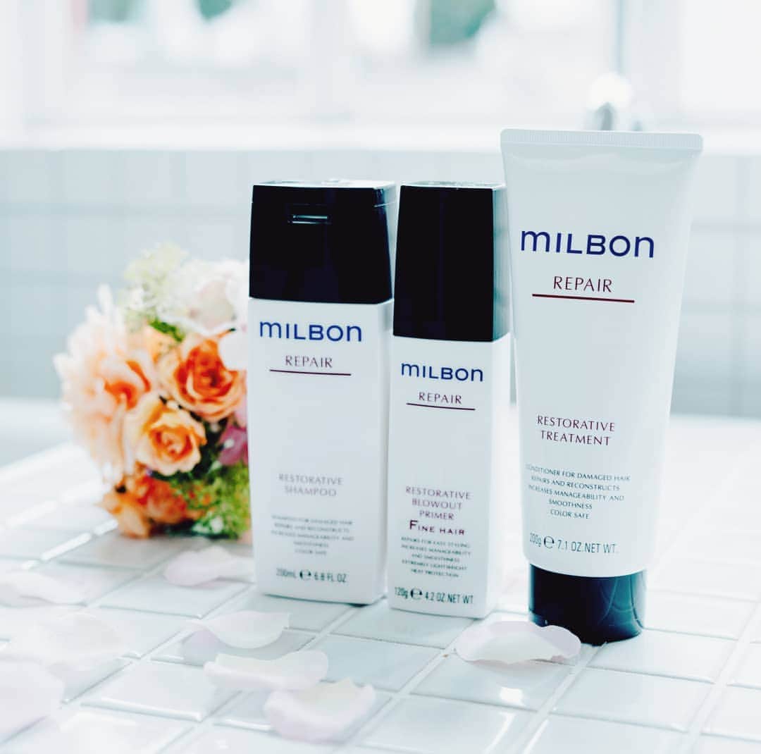 "milbon"（ミルボン）のインスタグラム：「記憶と深く結びつき、心のありようまでを左右する「香り」。 髪を洗うときには爽快感を、 眠りにつくときには安らぎをもたらし 翌朝目覚めるときにはフレッシュな香りへ。 ｡:+*.゜夜も朝も、ミルボンの香りを体験してください ｡:+*.゜ #milbon#globalmilbon#グローバルミルボン#ミルボン#フレッシュ#REPAIR #リペア#香り#美容院#サロン専売品」