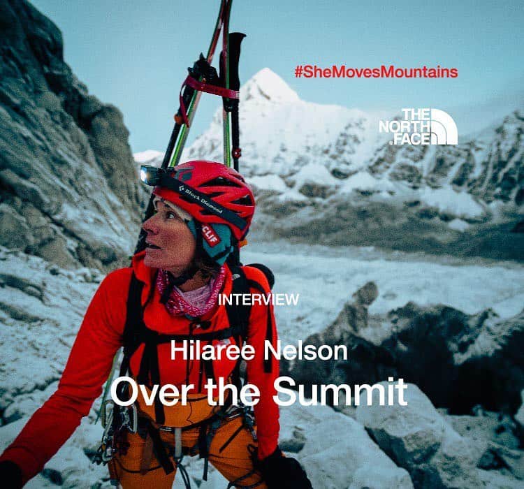 THE NORTH FACE JAPANさんのインスタグラム写真 - (THE NORTH FACE JAPANInstagram)「【Hilaree Nelson  Interview “Over the Summit”】 2018年9月、エベレストの隣にあるローツェ（8516メートル）を登頂後にスキーで滑降するという偉業を成し遂げたヒラリー・ネルソン。THE NORTH FACEのアスリートチームキャプテンであり母親でもある。スキーを背負って世界各地の険しい高峰の頂から滑降するという、今の時代で最も困難な冒険を続ける彼女を突き動かす原動力とは。  #SheMovesMountains #tnfjp #thenorthface #neverstopexploring」7月19日 12時28分 - thenorthfacejp