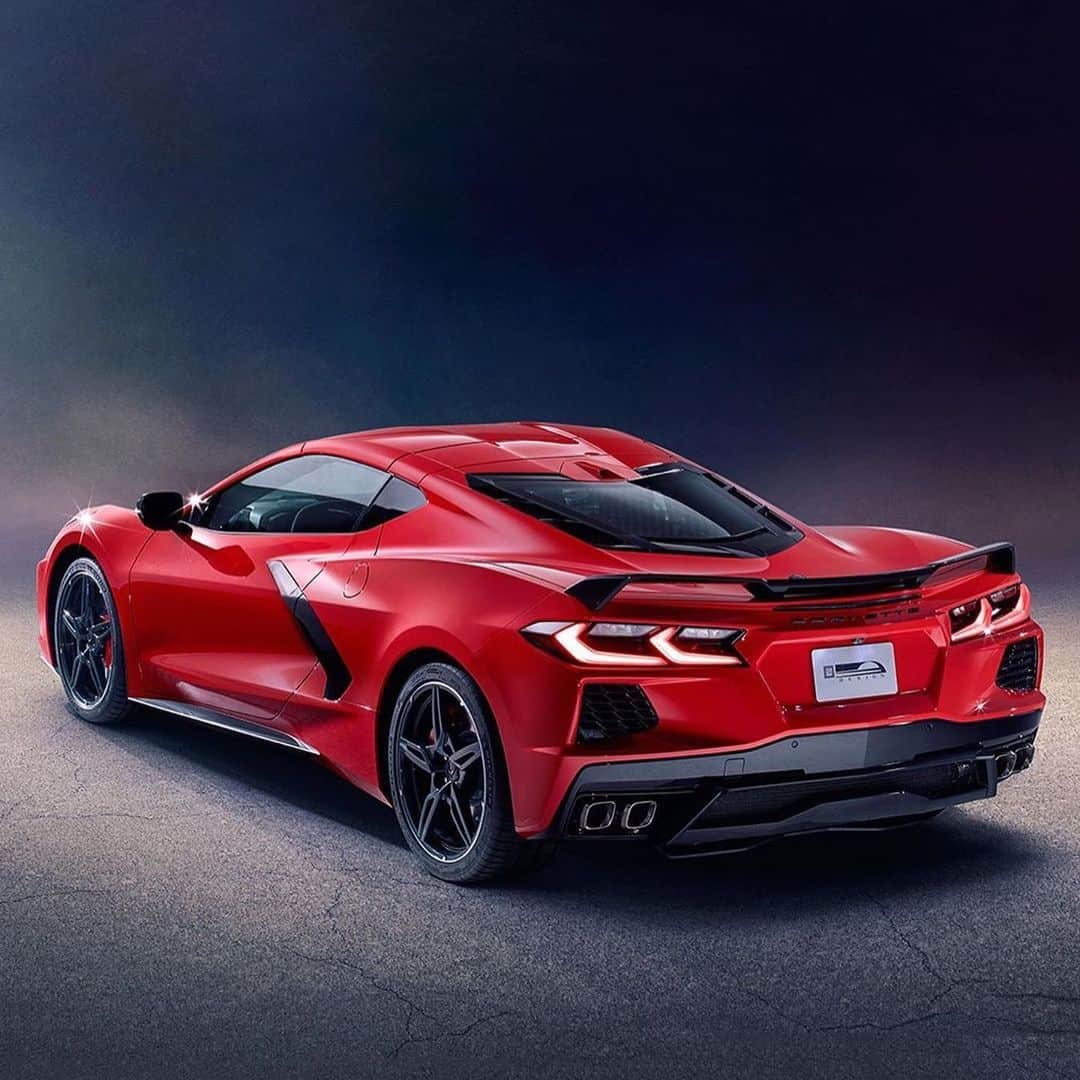 CARLiFESTYLEさんのインスタグラム写真 - (CARLiFESTYLEInstagram)「The 2020 Corvette C8 Stingray! 6.2L V8 LT2 with 495hp and 470lb ft | 0-60mph in 2.8 seconds. 8 speed dual clutch auto. Starting less than $60,000 | What do you guys think? @corvette @chevroletperformance #corvette #corvettec8 #c8 @carlifestyle」7月19日 12時45分 - carlifestyle