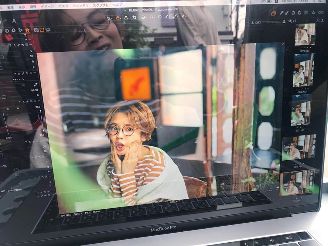 富久美玲のインスタグラム：「_ . 明日はmina9月号が発売します📘💕 是非CHECKして頂けると嬉しいです！ . #撮影#雑誌#mina#発売日」