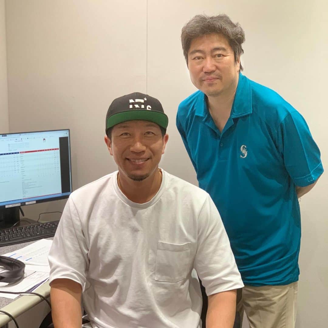 のインスタグラム：「⚾︎ #MLB 今日は10:05am～ #DAZN より #Angels × #Astros のゲームを石原敬士アナウンサーと一緒に解説致しました🎙 ・ ゲーム時間が 2:35 と #メジャーリーグ らしい #テンポの良い ゲームでした。」