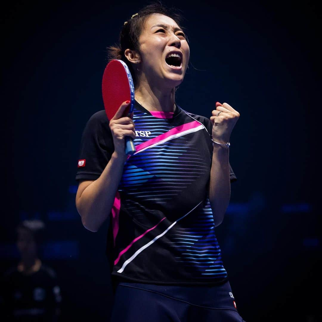 ITTF Worldさんのインスタグラム写真 - (ITTF WorldInstagram)「💪😃🙌 Have you also got that #FridayFeeling?! . Han Ying certainly does after defeating Cheng I-Ching at #T2Diamond.」7月19日 14時54分 - wtt