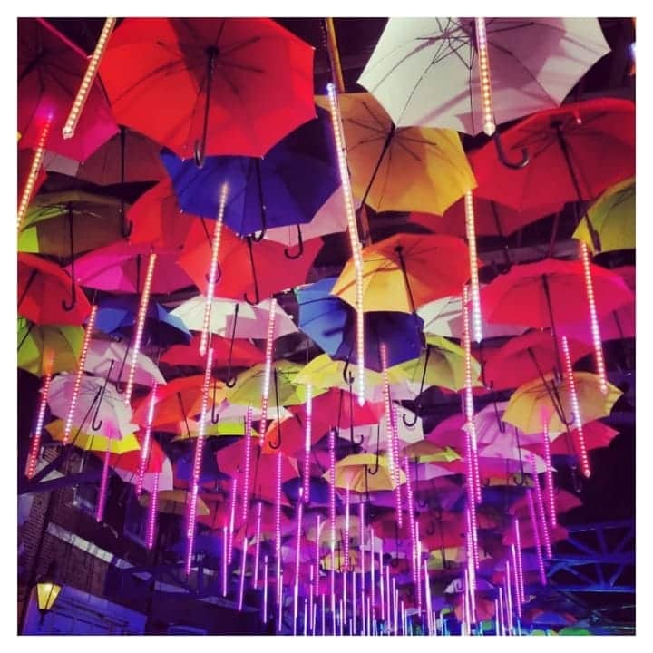 furryrate officialのインスタグラム：「雨だとお出掛けが億劫になっちゃう🌧 . . けど雨の街の景色はキラキラして素敵☺️ . . #furryrate #furry #ファーリーレート #ファーリー #雨 #梅雨 #梅雨明け #傘 #umbrella #lights #night #rain #color #colorful」