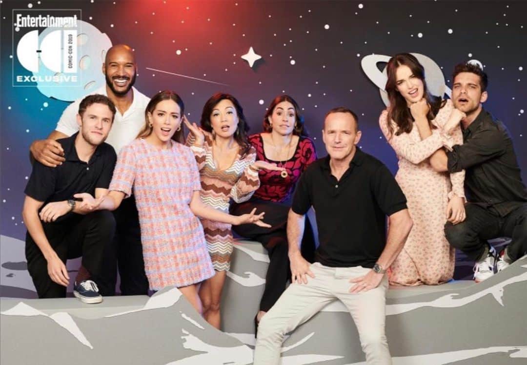 アメリカン・ブロードキャスティング・カンパニーのインスタグラム：「Our love for these people is out of this world. #AgentsofSHIELD  Thanks to @entertainmentweekly for capturing our cast.」