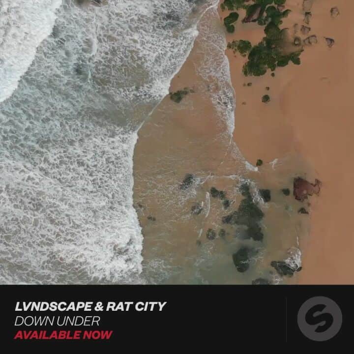 のインスタグラム：「@lvndscape & #ratcity's catchy 'Down Under' is here! #lvndscape #downunder #release #newmusic #newmusicfriday #spinninrecords #outnow」