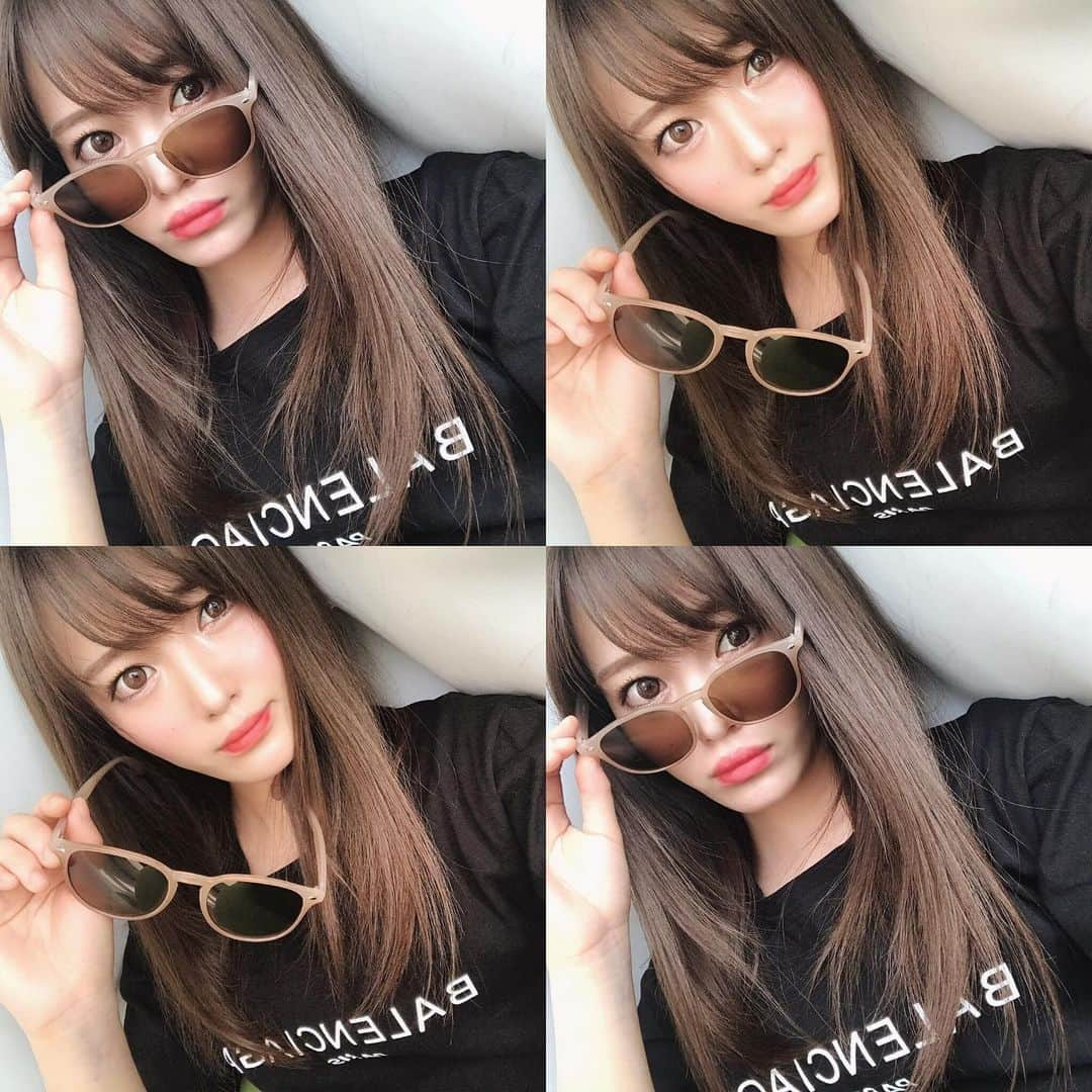 北出ゆいさんのインスタグラム写真 - (北出ゆいInstagram)「New Sunglasses☀︎ . . #tresjewelry#balenciaga  #夏コーデ#sunglasses」7月19日 16時31分 - yuiyui_nstagram