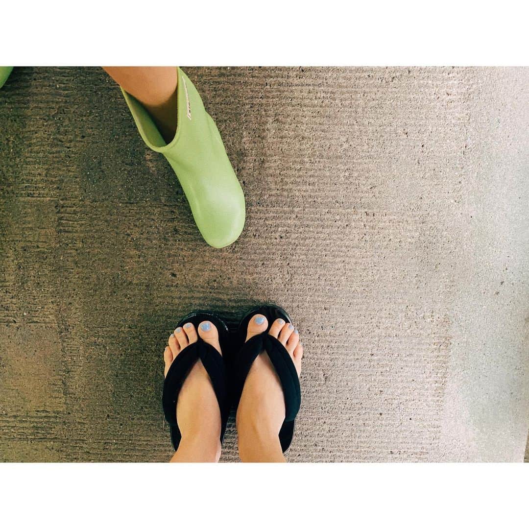 紗栄子さんのインスタグラム写真 - (紗栄子Instagram)「私のペディキュアは前にパリのラファイエットで買ってからお気に入りの「green」のもの🌹 日本にも上陸したみたいね✨ このニュアンスカラーが肌馴染みもよくて👍🏻✨ #nail」7月19日 16時47分 - saekoofficial