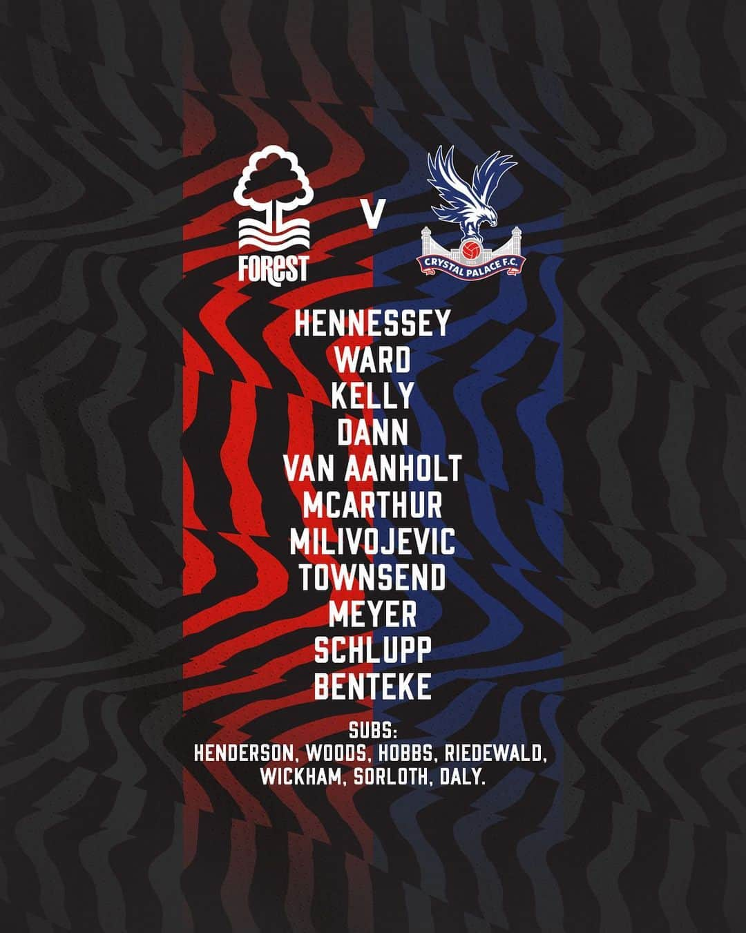 クリスタル・パレスFCさんのインスタグラム写真 - (クリスタル・パレスFCInstagram)「📋 Here’s how we line up for tonight’s game with Forest!⁣ ⁣⁣⁣ #CPFC #PL #PremierLeague #PreSeason #NFFC」7月20日 3時06分 - cpfc