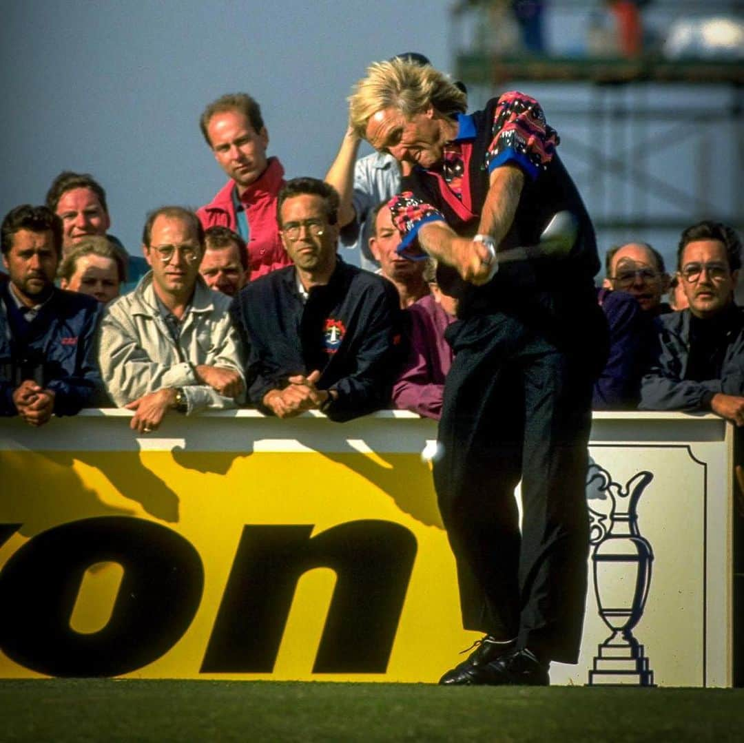 グレグ・ノーマンさんのインスタグラム写真 - (グレグ・ノーマンInstagram)「@theopen will forever have its special place in the heart and history of golf. I always enjoy looking back with fond memories  #FlashbackFriday」7月20日 3時07分 - shark_gregnorman