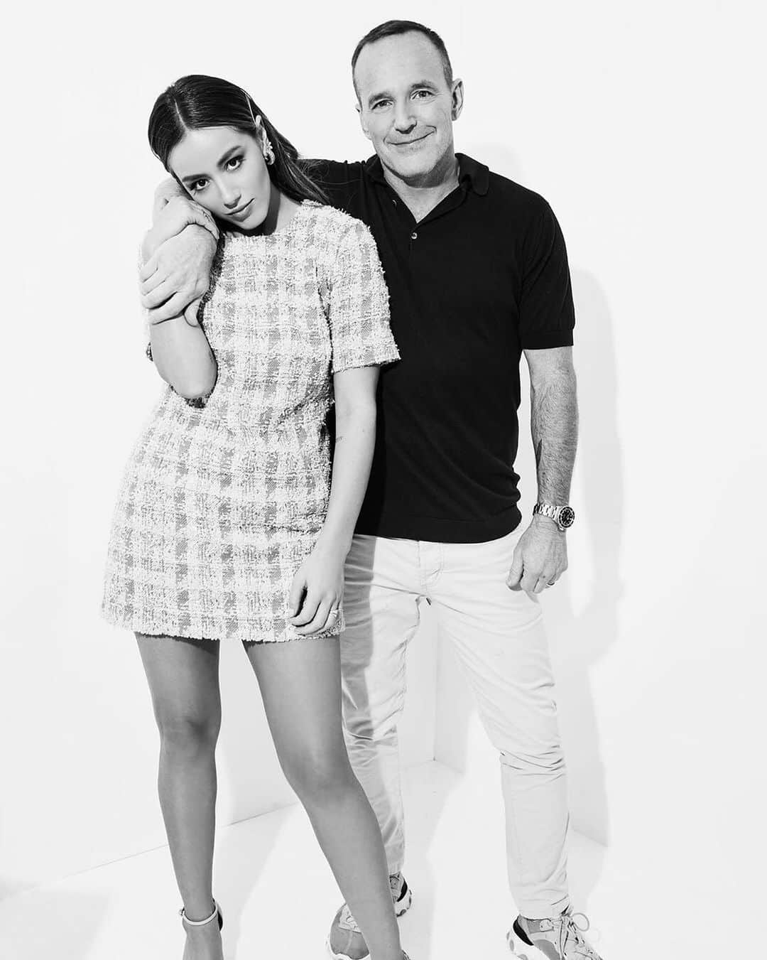 クラーク・グレッグのインスタグラム：「Hangin’ w my unicorn at the final @sdcc_2019 for #agentsofshield @chloebennet (another amazing photo by @iheartmaarten )」