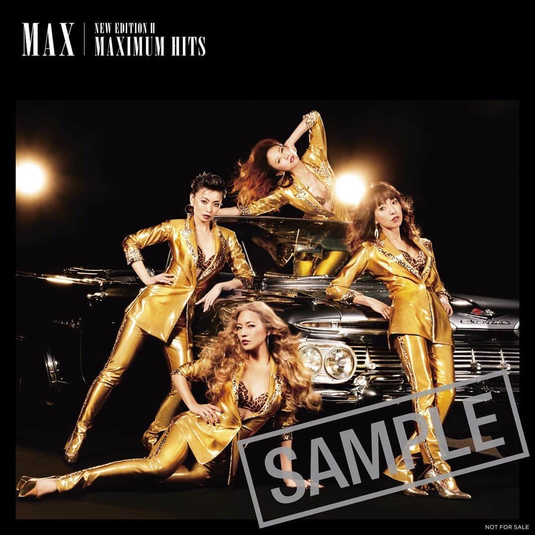 のインスタグラム：「7/31リリース NEW EDITIONⅡ 〜MAXIMUM HITS〜の発売を記念して 購入者特典を 色々と用意させていただきました♡ 各店舗にて フォトヴァージョンが違う Special Benefitsです！ 皆さんが 喜んでくれると嬉しいな。 お好みの一枚はどれですか？ #MAX#NANA#MINA#REINA#LINA #neweditionⅡ #newalbum #specialgoods 詳しくは official HPをご覧下さいませ。 https://sp.rising-pro.jp/max/news/VFM5Sguvhh/」
