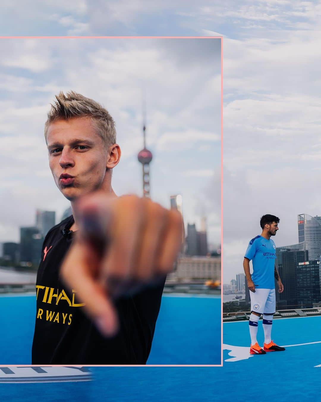 PUMA Footballさんのインスタグラム写真 - (PUMA FootballInstagram)「New gear looking 😻  Shanghai is 💙 @mancity」7月19日 19時22分 - pumafootball