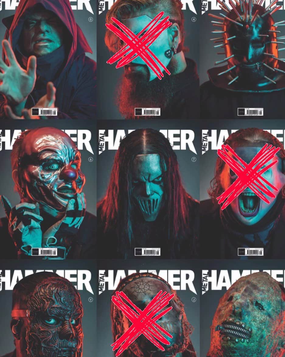 METAL HAMMERさんのインスタグラム写真 - (METAL HAMMERInstagram)「Three of our Slipknot covers have now sold out online. Pick up one of the remaining ones while you can! Link in bio #Slipknot #WeAreNotYourKind #WANYK #SlipknotFamily #MetalHammer」7月19日 21時44分 - metalhammeruk
