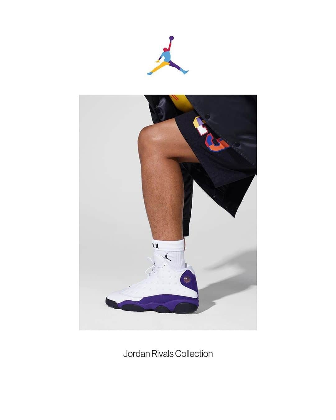 Foot Lockerさんのインスタグラム写真 - (Foot LockerInstagram)「MJ never lost, he learned. Inspired by his 1991 championship run! #JordanRivals #Jordan Retro 13 'White/ Court Purple' Available Now, In-Store and Online」7月19日 23時00分 - footlocker