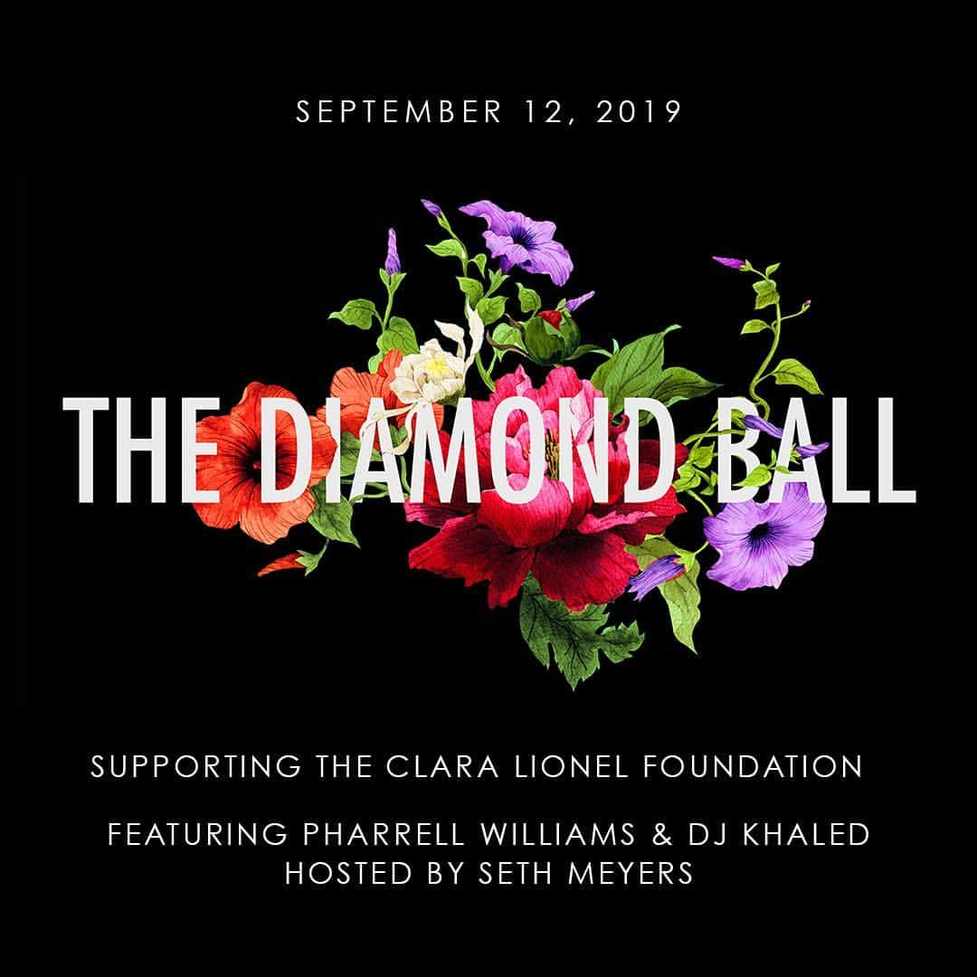 リアーナさんのインスタグラム写真 - (リアーナInstagram)「Our 5th Annual #DIAMONDBALL is just 2 months away!!! I’m so excited to announce our host @sethmeyers ... and for the main event, the one and only @pharrell is performing!!! To support the  #ClaraLionelFoundation and learn more, follow @claralionelfdn! #CLF」7月19日 23時22分 - badgalriri