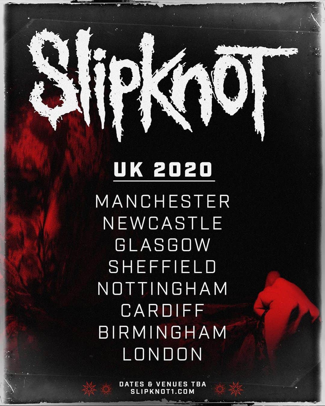 コリィ・テイラーさんのインスタグラム写真 - (コリィ・テイラーInstagram)「I TOLD you we’d be back. @slipknot will be returning to select cities across Europe & the UK in 2020, with dates and venues to be announced at a later time. To get early access to tickets for these dates, pre-order #WeAreNotYourKind from the official Roadrunner Store starting now at smarturl.it/RR.Slipknot」7月19日 23時32分 - coreytaylor