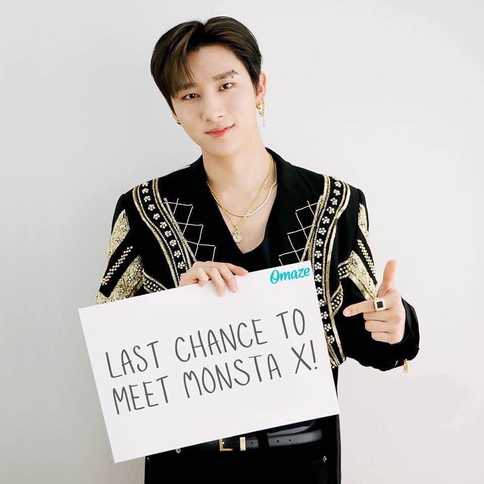 Monsta Xさんのインスタグラム写真 - (Monsta XInstagram)「MONBEBE… it’s your LAST CHANCE to win a trip to Los Angeles to hang with us before our show! We’re so excited to meet the lucky winner. ❤️ Support the UN Foundation and enter before it’s too late with the link in our bio or at omaze.com/monstax  #onlyatomaze @omaze」7月19日 23時44分 - official_monsta_x